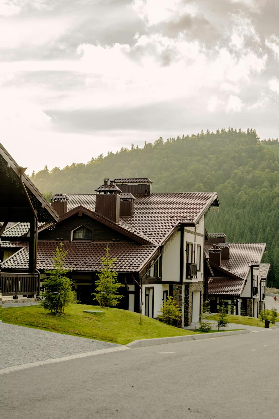 Modern resort