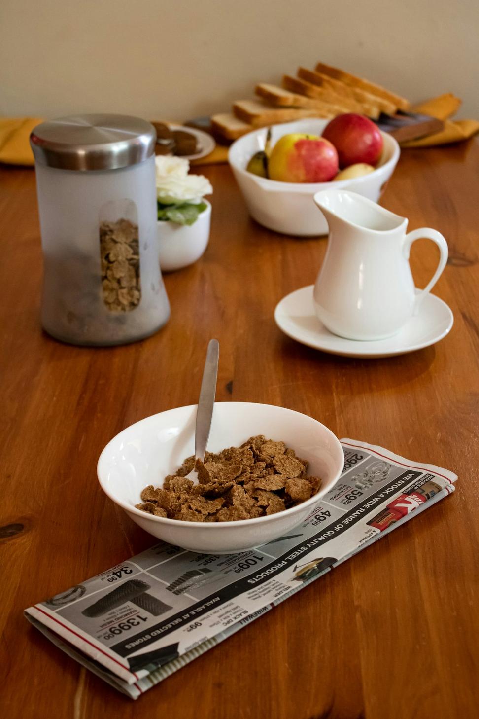 Breakfast spread